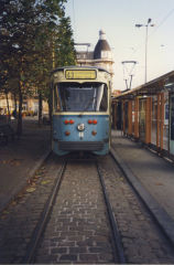 
Tram No 46, Ghent station, Belgium, November 1993